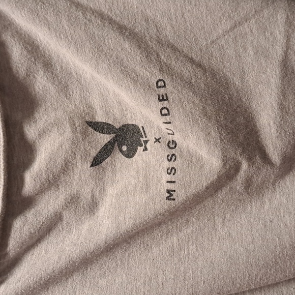 Playboy x Missguided Square Neck Bodysuit - Picture 2 of 3